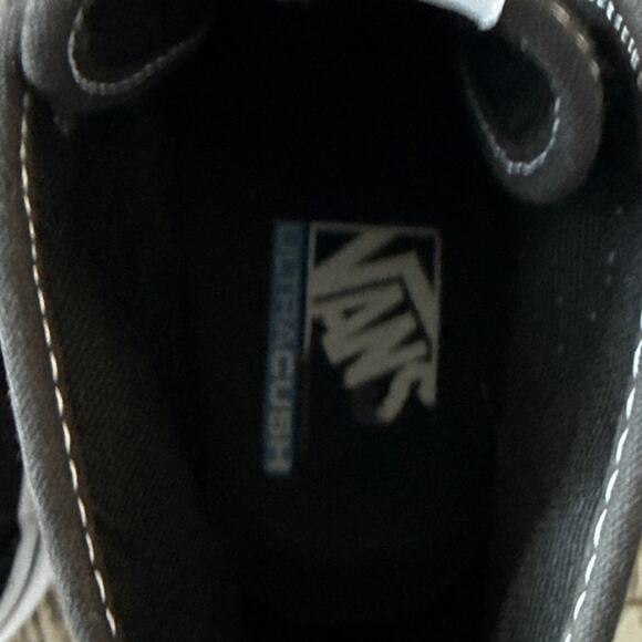 VANS‎ Womens Sentry Sk8-Hi WC Sneakers 6.5 Black Suede Canvas Skate Lug Shoes - Picture 10 of 11